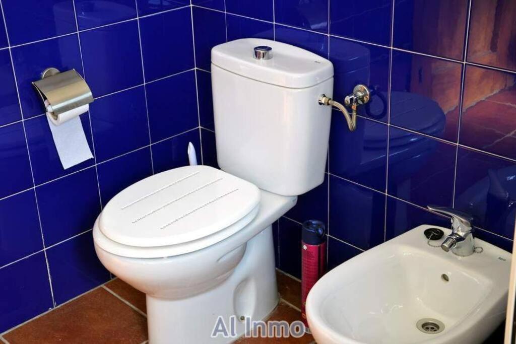 Las Palmeras - Ein Stueck Vom Paradies - Behagliches Haus Mit Pool Algodonales Exterior foto